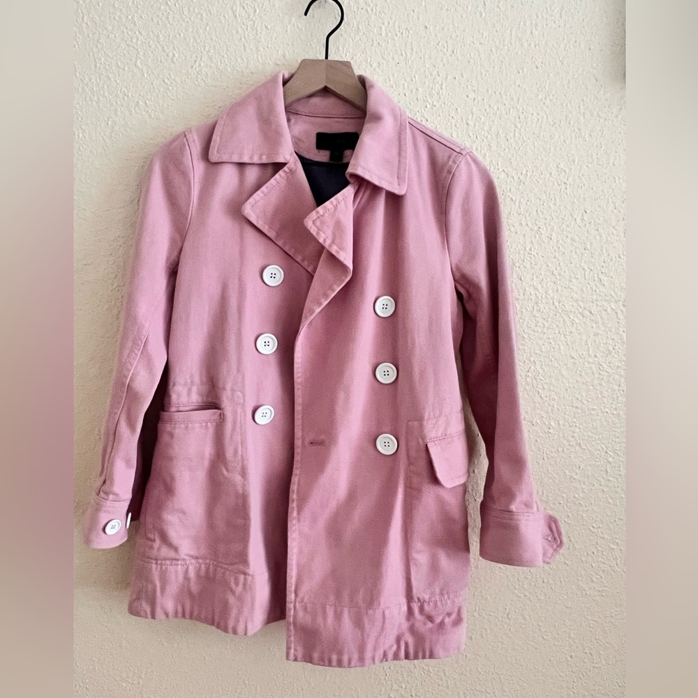 Pink Jean Coat